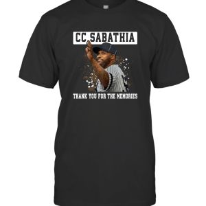 Thank You For The Memories CC Sabathia T-Shirt