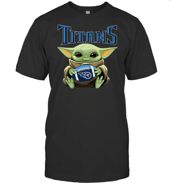 TENNESSEE AMERICAN FOOTBALL TEAM T SHIRT BABY YODA T-Shirt