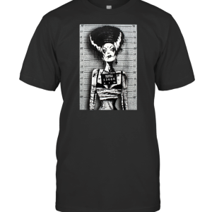 Tees geek Bride of Frankenstein Mugshot 12 T-Shirt