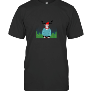 Tay ao UGly deer wear glass ( ao) T-Shirt