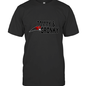 TAMPA BRADY GRONKANEERS BLACK T-Shirt