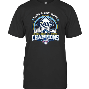 TAMPA BAY RAYS 2020 AMERICAN LEAGUE EAST DIVISION CHAMPIONS T-Shirt