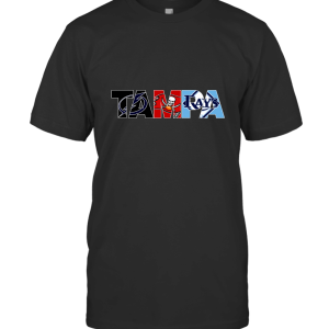 TAMPA SPORTS TEAM TAMPA BAY RAYS TAMPA BAY LIGHTNING T-Shirt