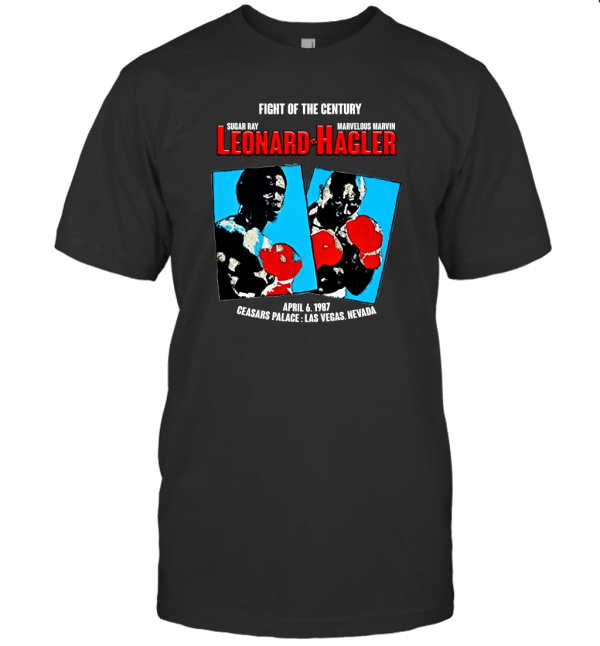 Sugar Ray Leonard Vs Vs Hagler T-Shirt