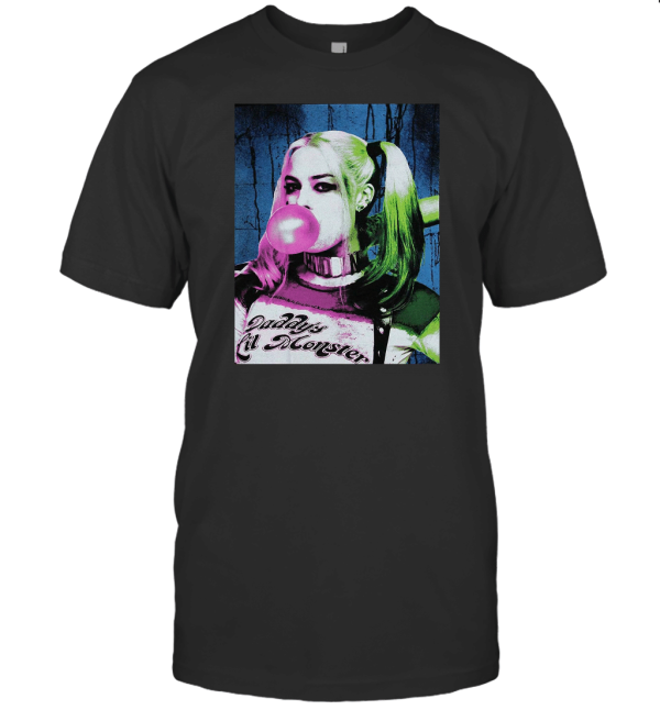 Suicide Squad Harley Quinn Bubble Gum T-Shirt