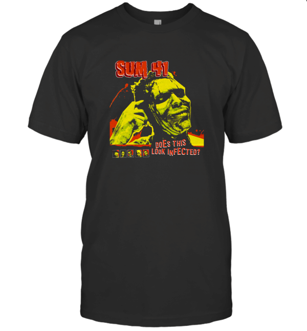 Sum 41 does this look ìnected album T-Shirt