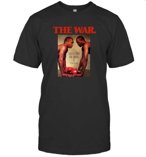 Sugar Ray Leonard Vs Tommy Hearns Retro Boxing T-Shirt