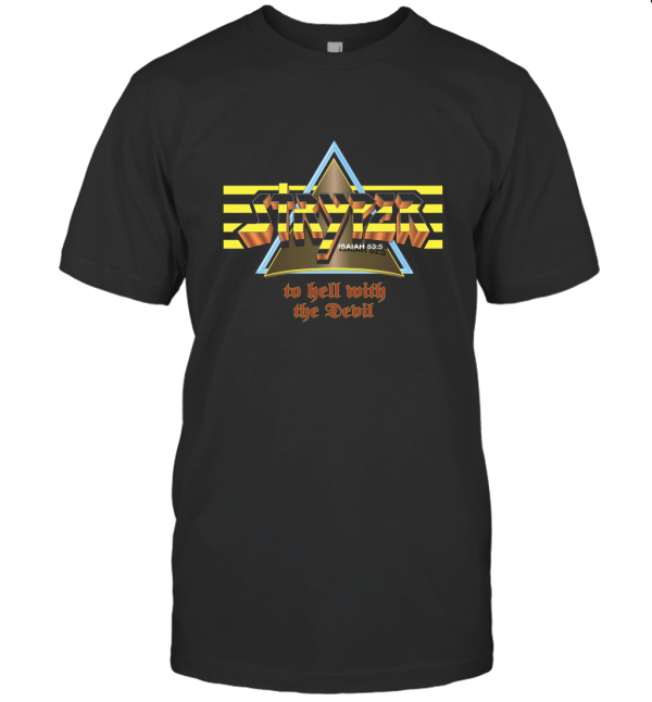 Stryper to Hell with The Devil Boy Music Band T-Shirt