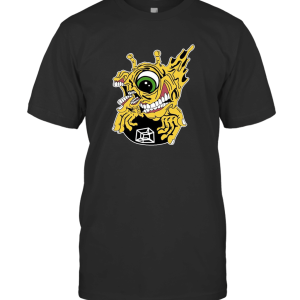 Subtronics x Aaron Brooks Yellow Cyclops Enamel T-Shirt