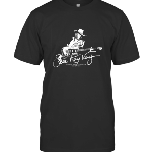 Stevie Ray Vaughan  Guitar Blues Rock Legend T-Shirt