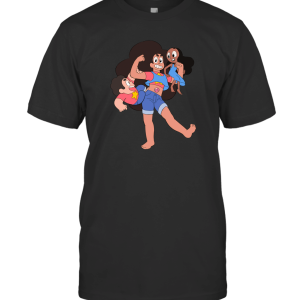 Stevonnie Steven and Connie Fusion Graphic Character T-Shirt