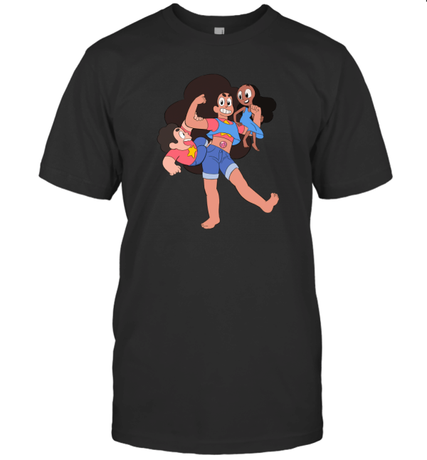 Stevonnie Steven and Connie Fusion Graphic Character T-Shirt