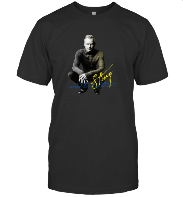 STING Sacred Love World Tour T-Shirt