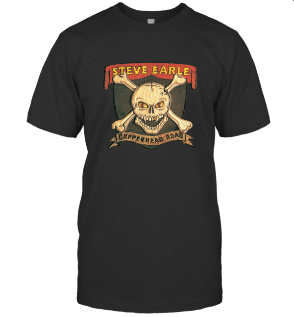 Steve Earle Copperhead Road  T-Shirt