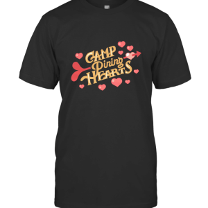 Steven universe Camp Pinning hearts T-Shirt