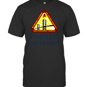Starfleet Academy Cadet Fleet tng tv television movie T-Shirt