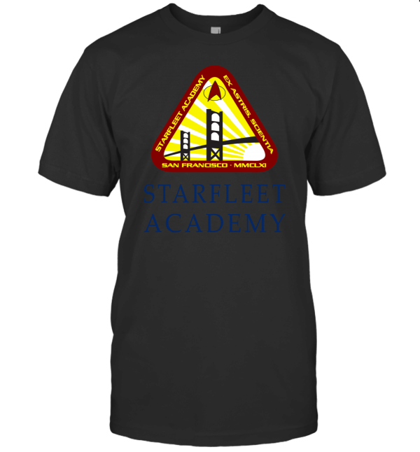 Starfleet Academy Cadet Fleet tng tv television movie T-Shirt