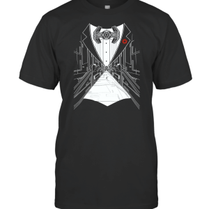 Star Wars Tie Fighter Tux Adult T-Shirt