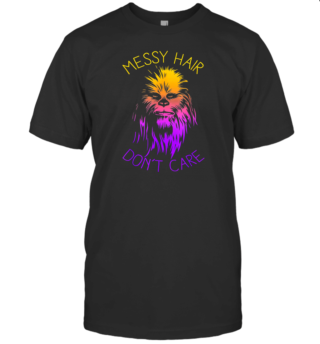 Star Wars Chewbacca Messy Hair Don't Care T-Shirt