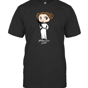 Star Wars Princess Leia Cute Cartoon Graphic T-Shirt