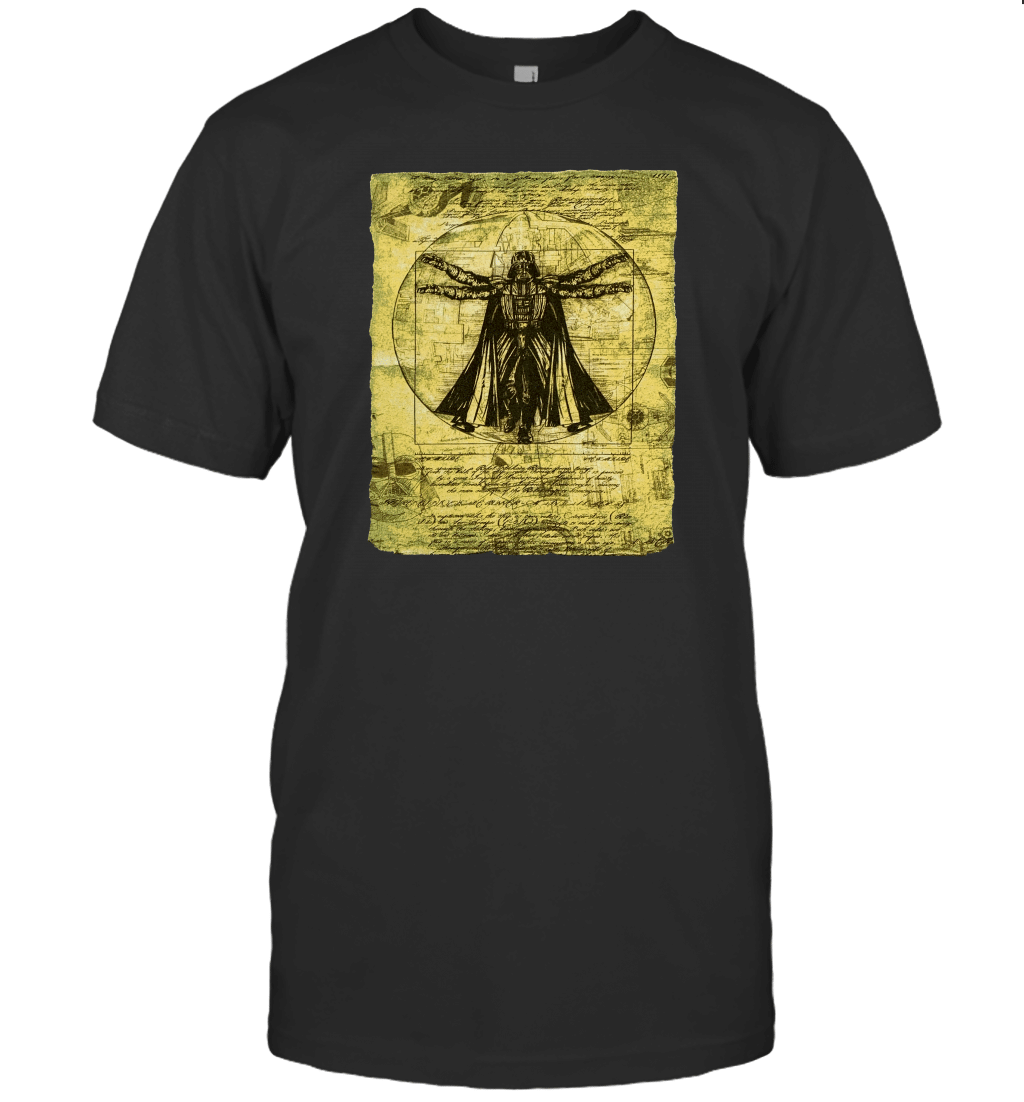 Star Wars Darth Vader Vitruvian T-Shirt
