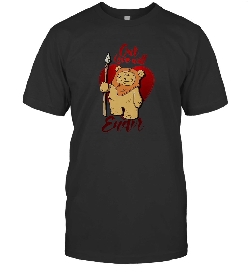 Star Wars Ewok Love Will Endor Valentine's Premium T-Shirt