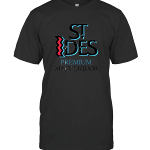 St Ides Malt Liquor Mens White T-Shirt