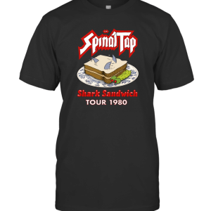 Spinal Tap  Shark Sandwich Tour 1980 T-Shirt