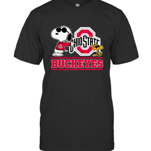 Snoopy Ohio State Buckeyes T-Shirt
