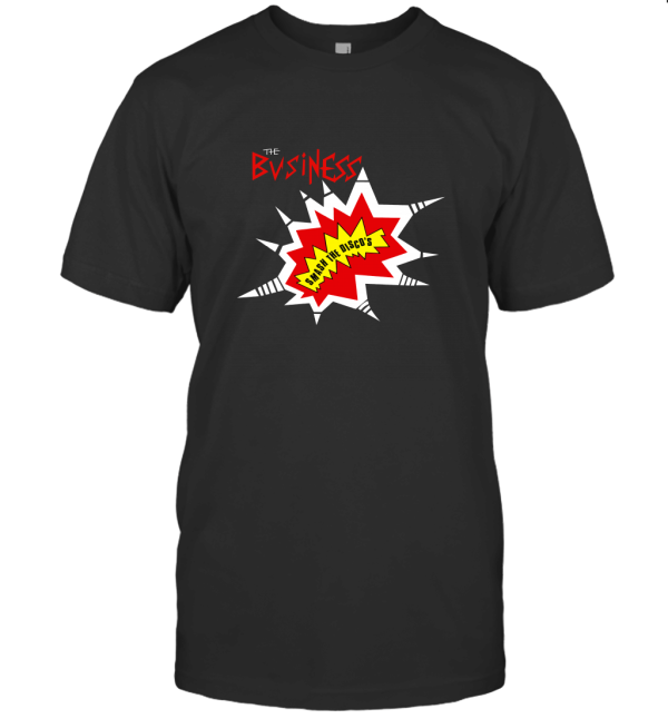 Smash The Discos Oi Band Logo T-Shirt