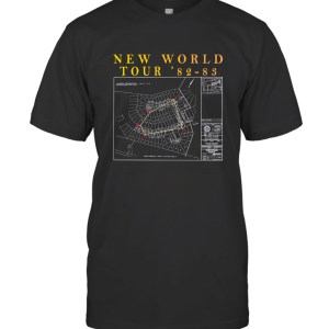 RUSH Signals New World Tour Army MS T-Shirt