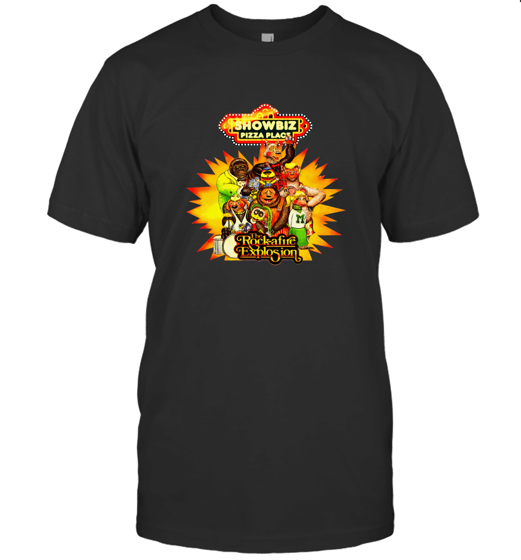Showbiz Pizza Place The Rock Afire Explosion T-Shirt