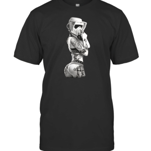 SEXY TATTOOED STORM TROOPER MOVIE T-Shirt