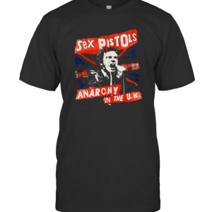 Sex Pistols Men's Anarchy in The UK Tartan T-Shirt