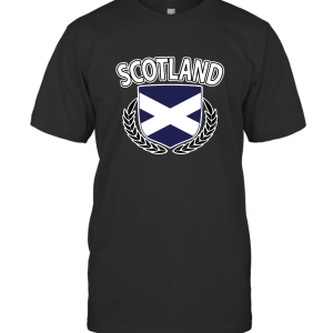 Scotland Flag Shield T-Shirt