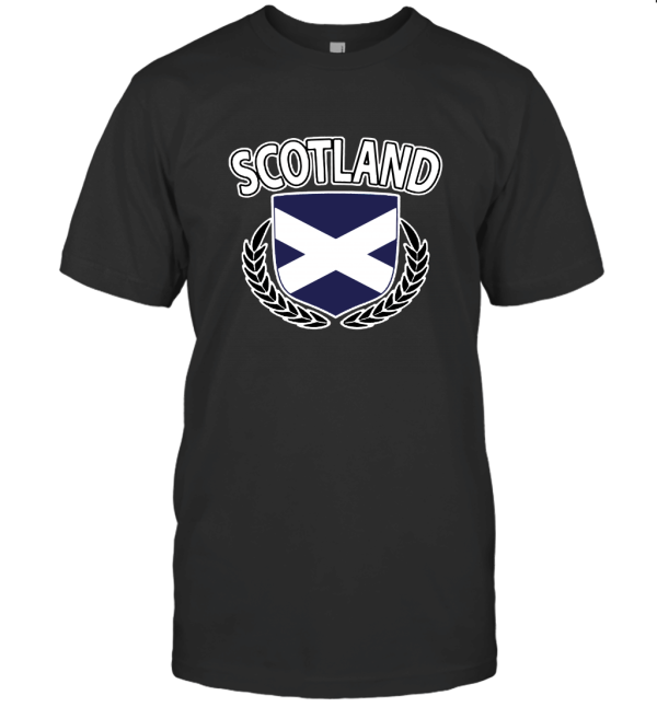 Scotland Flag Shield T-Shirt