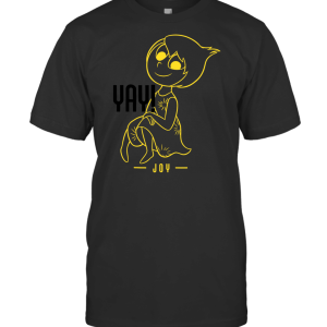 Pixar Inside Out Joy Silhouette Outline Yay T-Shirt