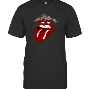 Pink The Rolling Stones Vintage Tongue T-Shirt