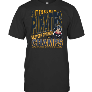 Pittsburgh Pirates Eastern Division Champs 1990 T-Shirt