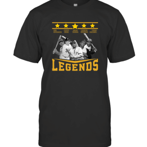 Pittsburgh P Baseball Legends Name T-Shirt