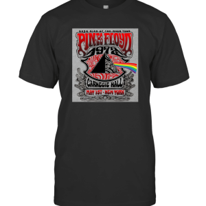 Pink Floyd Carnegie Hall NYC 1972 T-Shirt