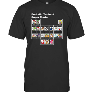 Periodic Table Of Mario T-Shirt