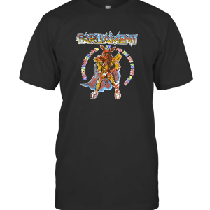Parliament Motor Booty Affair Promo Tee Front and Back Print George Clinton Funk MS T-Shirt