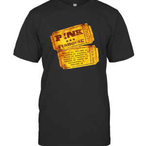 P!NK Pink Tickets Logo Funhouse 2009 MAT SAU T-Shirt