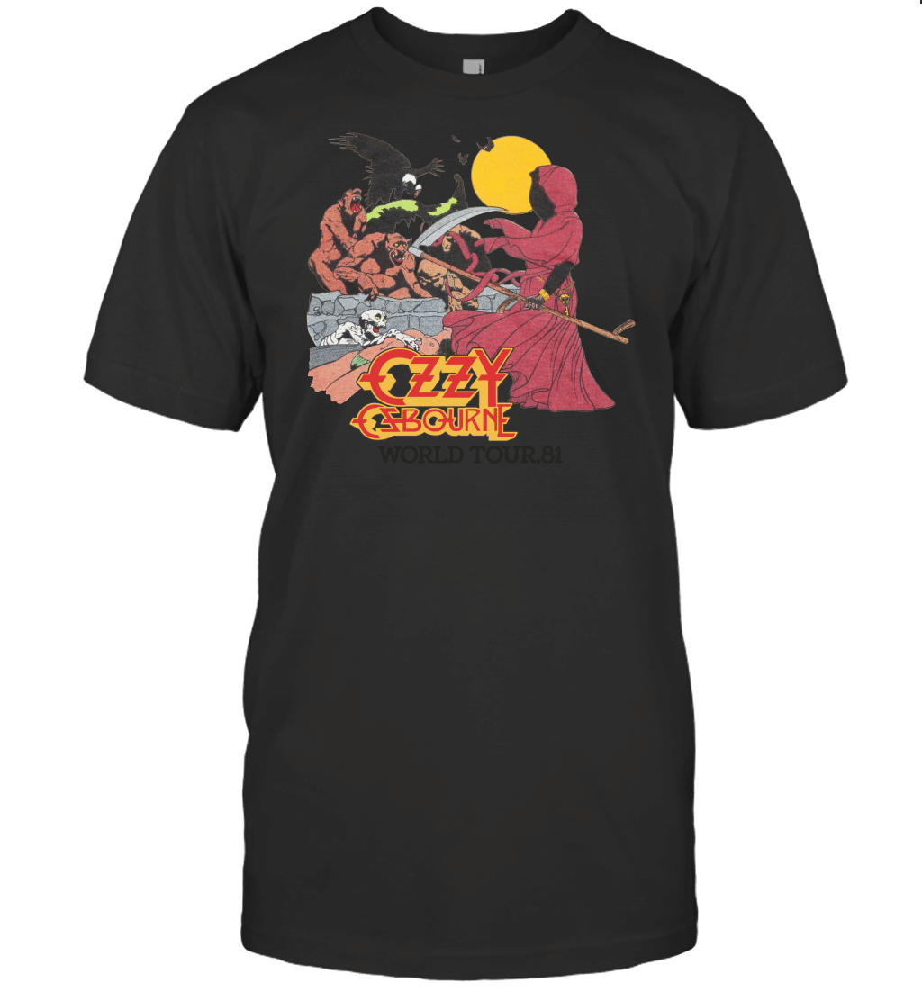 Ozzy Osbourne 1981 Diary of a Madman T-Shirt