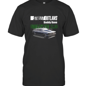 OUTLAWS DADDY DAVE GOLIATH BLACK T-Shirt