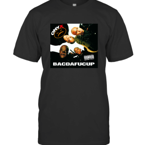Onyx  BACDAFUCUP  Men's Black T-Shirt