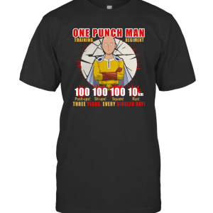 One Punch Man Training Regiment T-Shirt