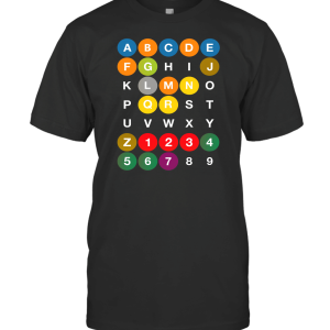 Nyc Subway Letters T-Shirt