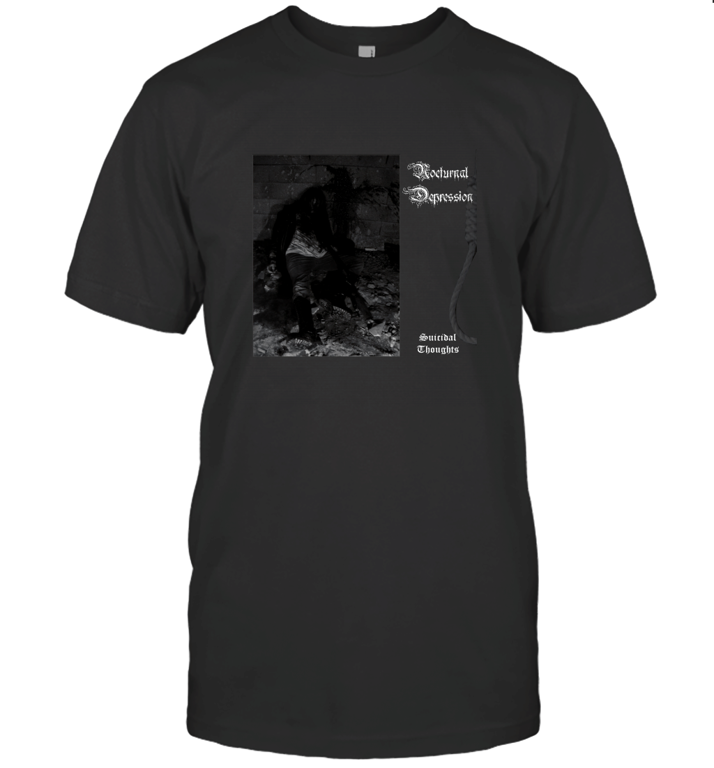Nocturnal Depression Suicidal Thoughts T-Shirt